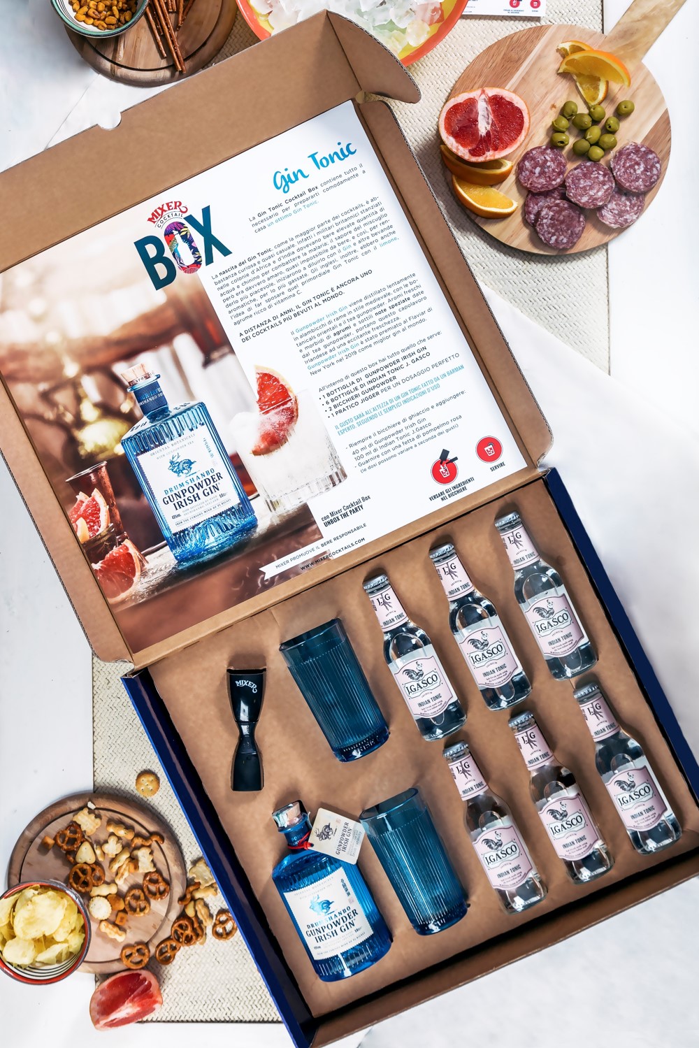 Gin Tonic Cocktail Box - Mixer Cocktails