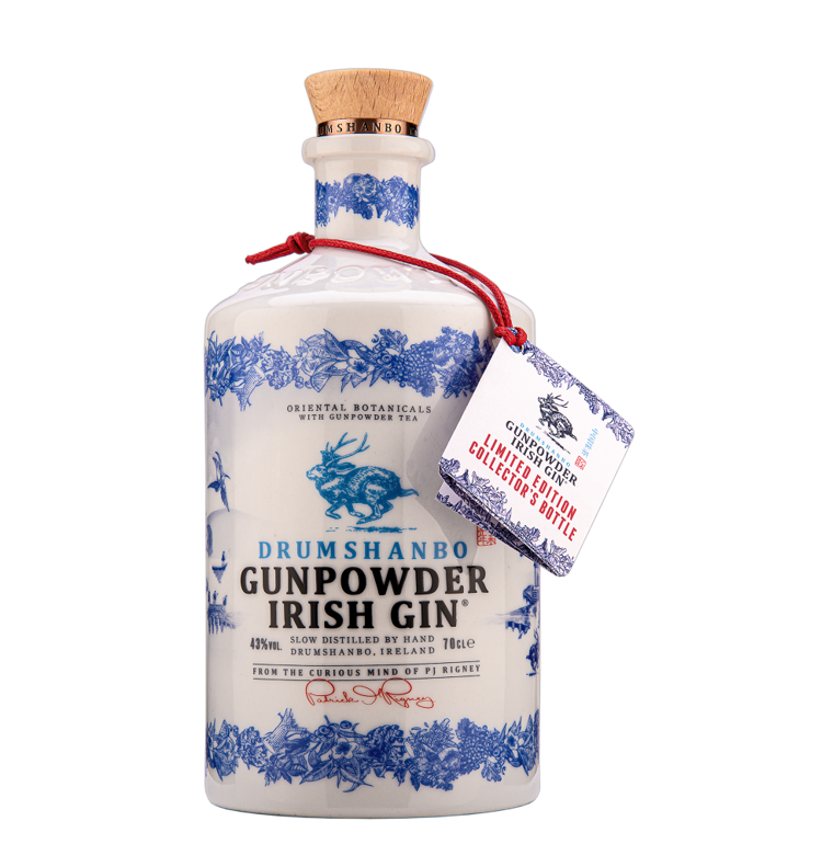 Download Gunpowder Irish Gin Ceramic Bottle Mixer Cocktails